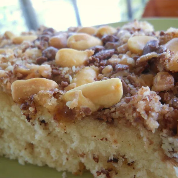 Przepis Caramel Bar Coffee Cake