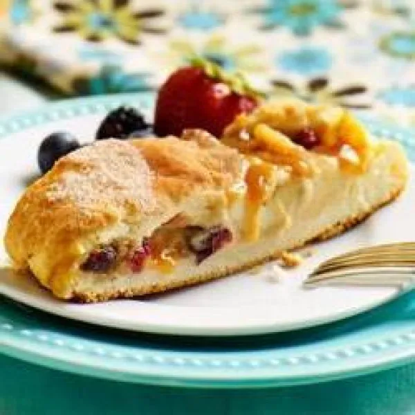 receta Pastel De Café Con Manzana Y Caramelo