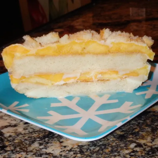 receta Gâteau Glacière à la Mangue