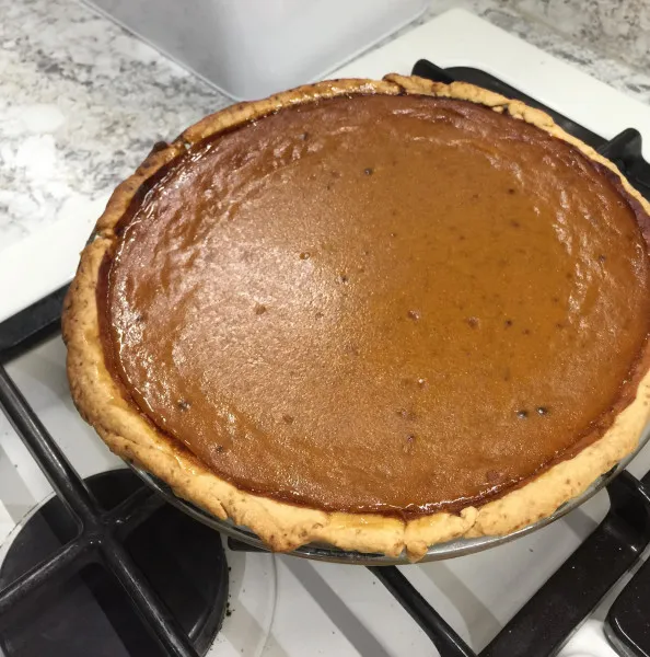 receta Pilgrim Pumpkin Pie