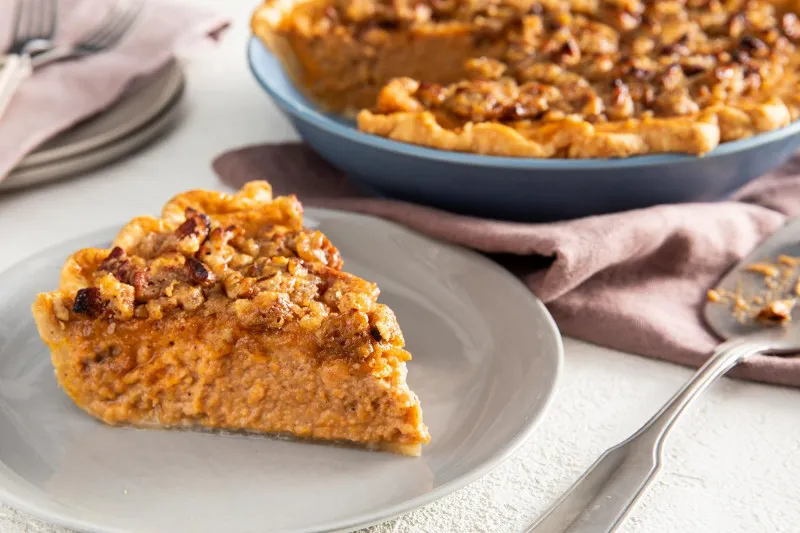 receta Pastel De Camote Y Nueces