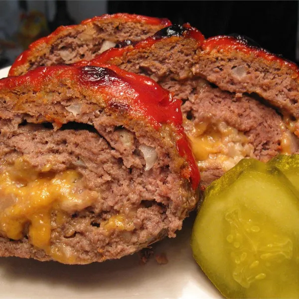 Przepis Cheeseburger Meatloaf