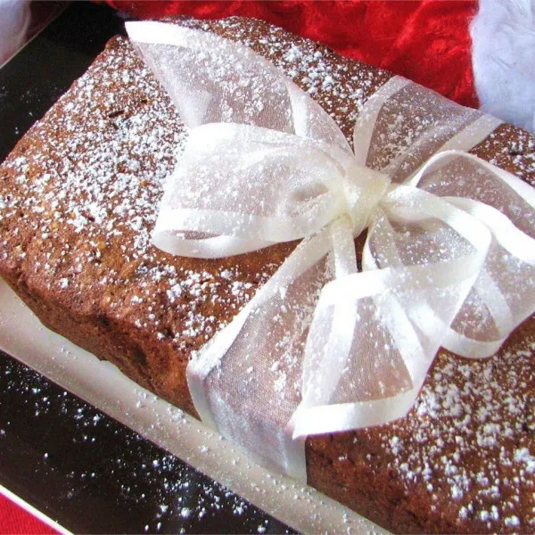 recette Gâteau de Noël aux cerises