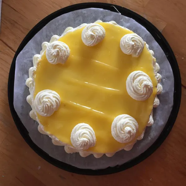 receta Gâteau mousseline au citron