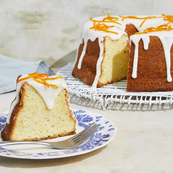 receta Gâteau Mousseline à l'Orange