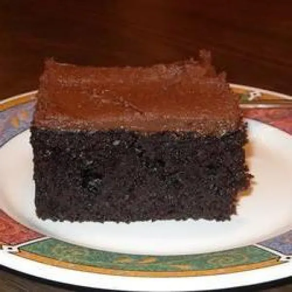 receta Gâteau au chocolat noir