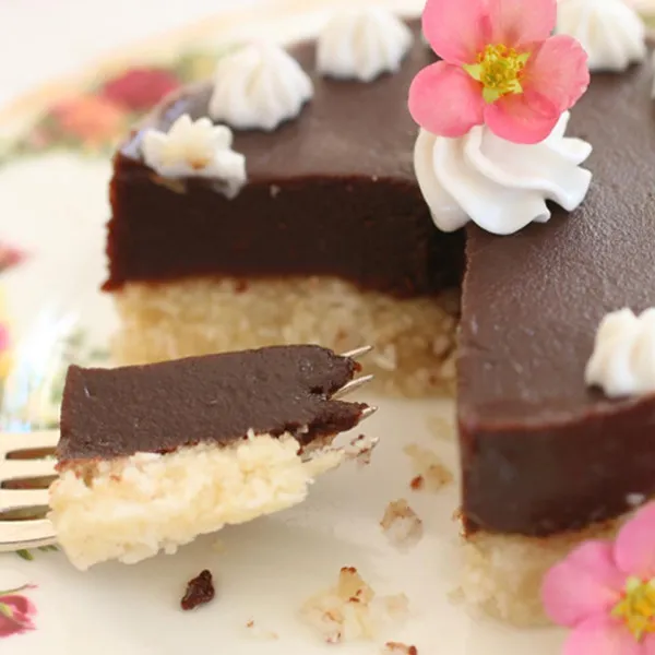 receta Gâteau au chocolat sans gluten avec noix de coco