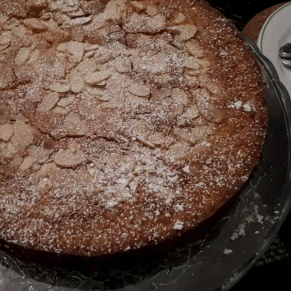 receta Gâteau aux amandes et à la noix de coco sans farine
