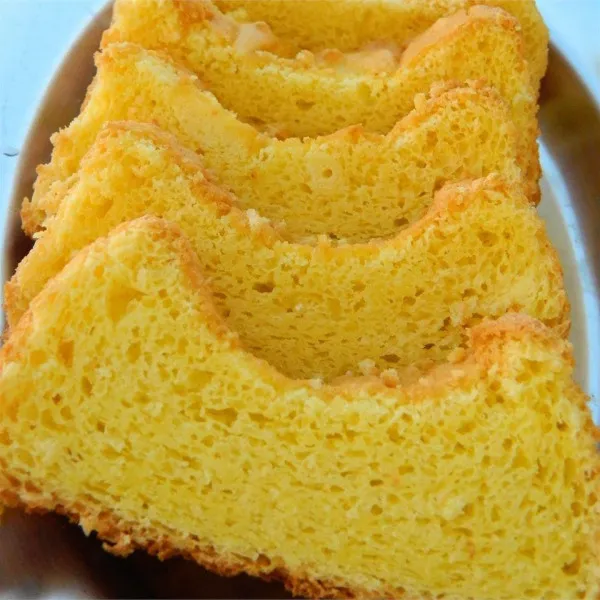 receta Gâteau des anges jaune