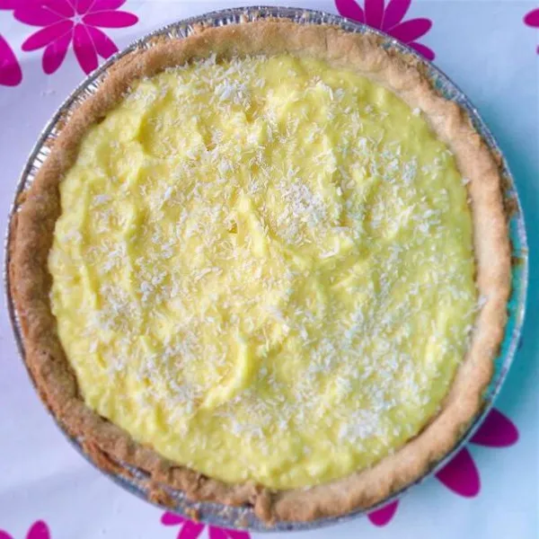 receta Tarte à la crème sure écrasée à l'ananas