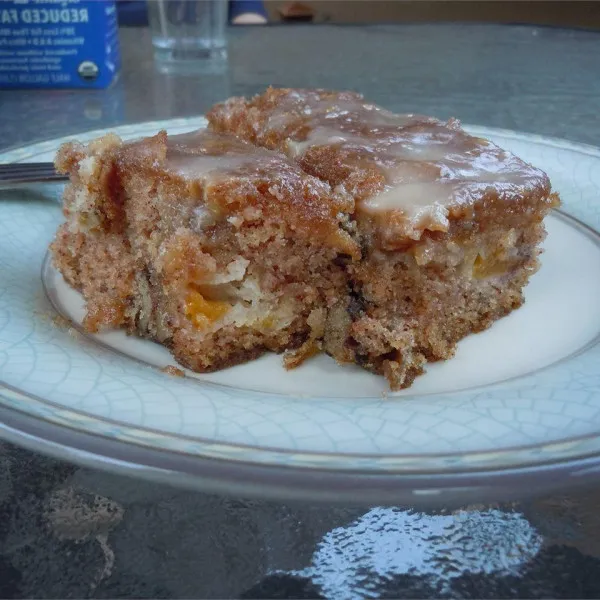 receta Pastel De Durazno II