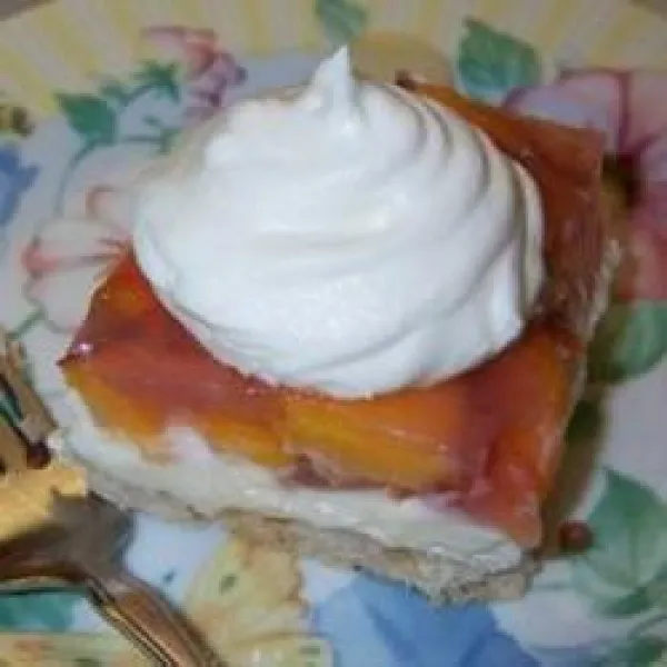 receta Gâteau D e Pêches et crème II