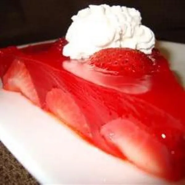 receta Gâteau sablé aux fraises sans croûte