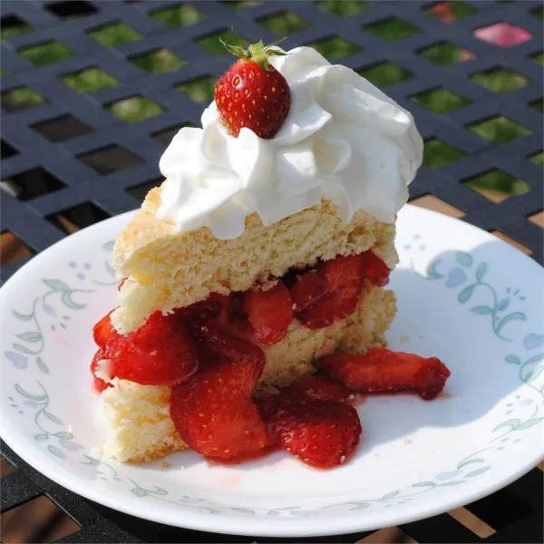 receta Strawberry Shortcake