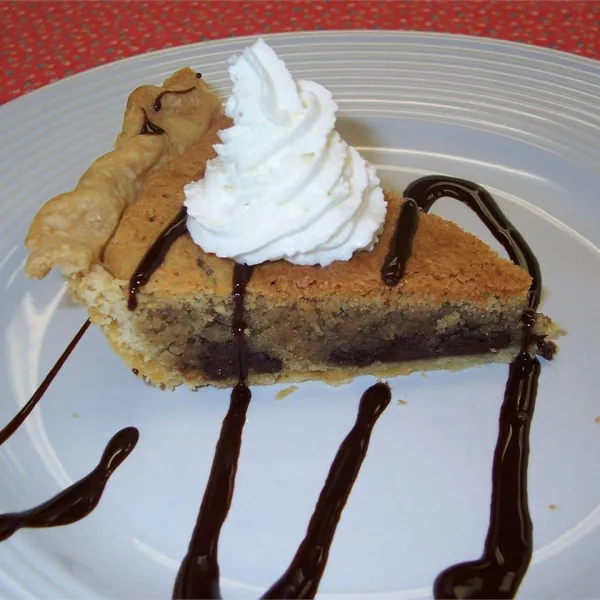 receta Pastel De Galleta Con Chispas De Chocolate