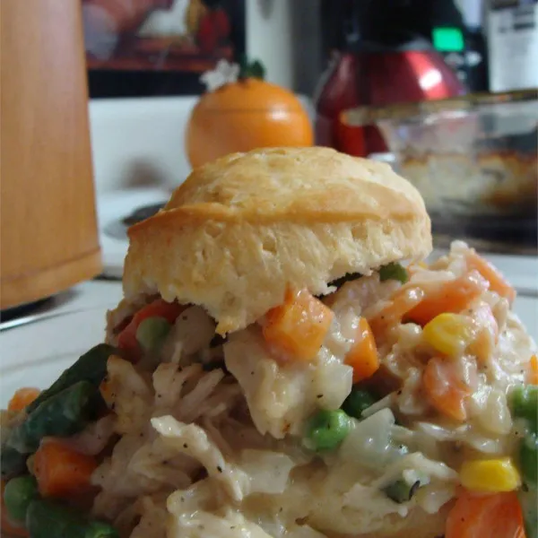 recetas Pastel De Galletas De Pollo