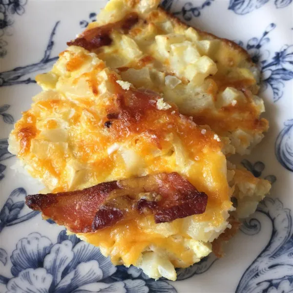 receta Hash Brown Oeuf tarte