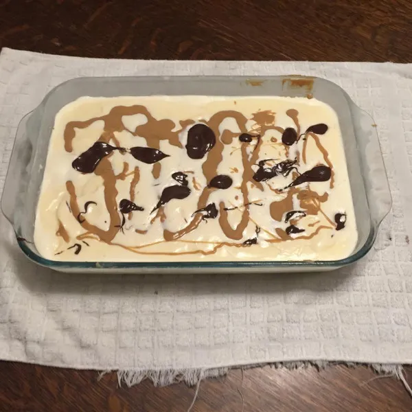 przepisy No Bake Peanut Butter Iceberg Pie