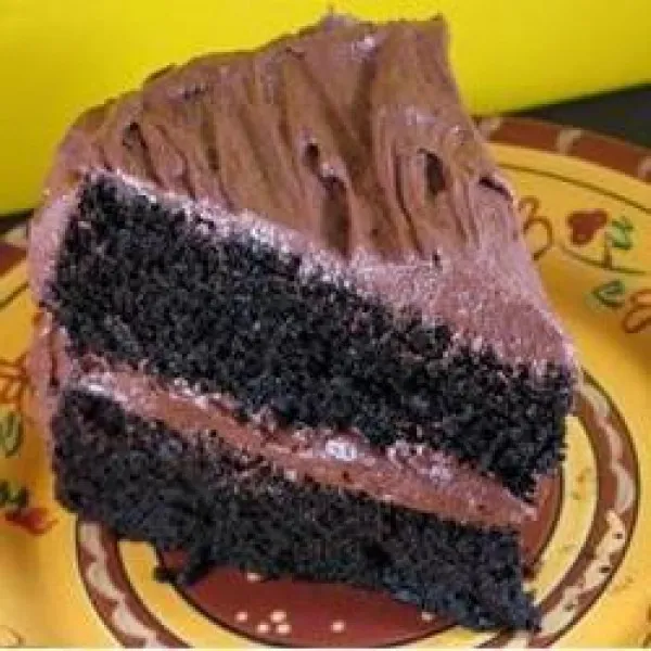 receta Gâteau au chocolat noir et à la menthe
