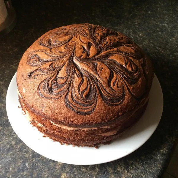 receta Gâteau au moulinet au chocolat