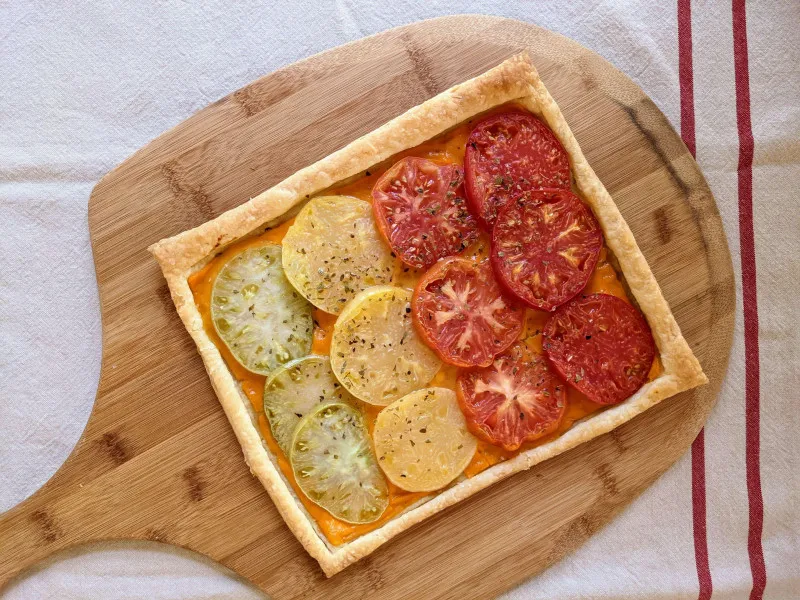 recetas Pastel De Mostaza (pastel Francés De Tomate Y Mostaza)