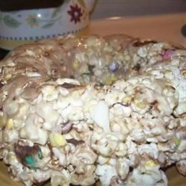 recepta Słodkie ciasto popcornowe