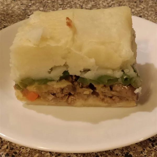 receta Becca's Custom Turkey Shepherd's Pie