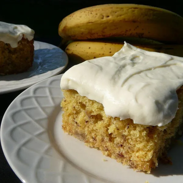 receta Pastel De Plátano VI