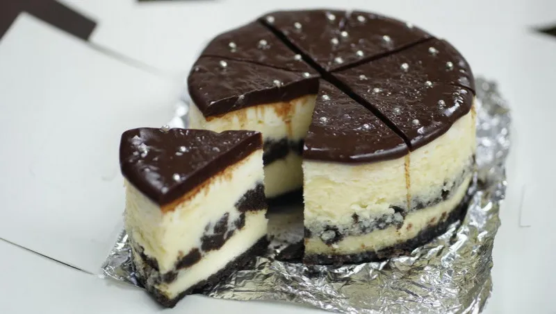 recette Cheesecake au chocolat biscuit