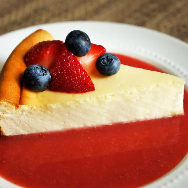 receta New York Style Cheesecake