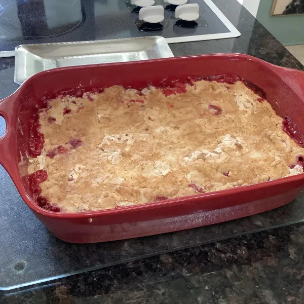 receta Gâteau à la rhubarbe II