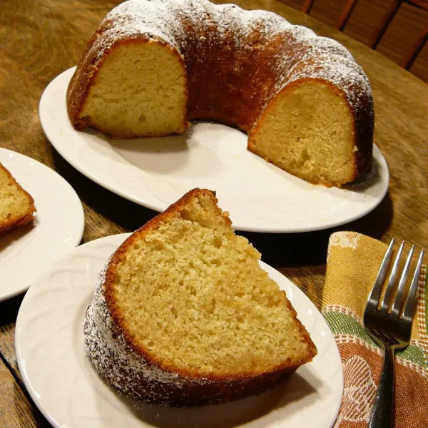 receta Pastel De Sidra De Manzana Glaseada