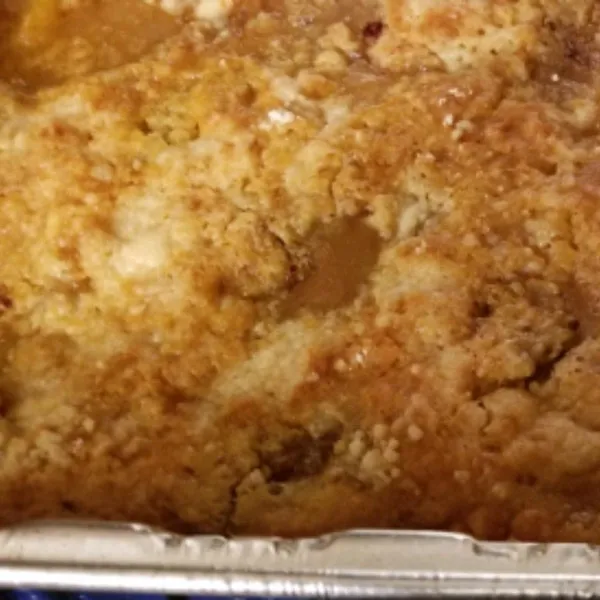 Przepis Peach Cobbler Pie