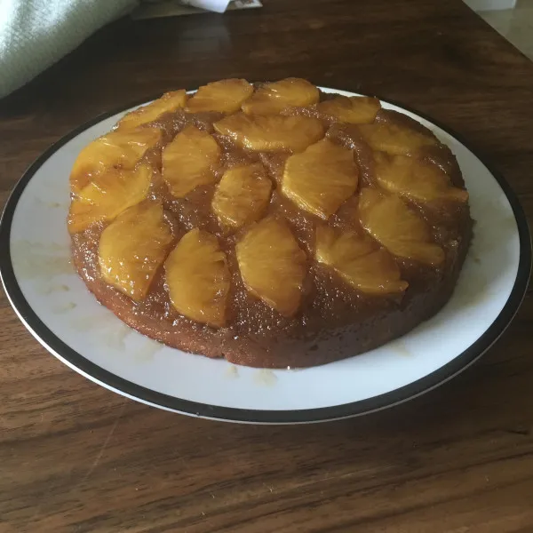 recette Gâteau renversé à l'ananas du chef John