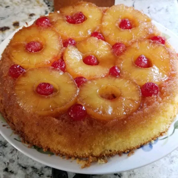 receta Gâteau renversé à l'ananas VII