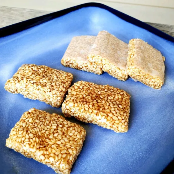 receta Pasteli (barres de sésame grecques)