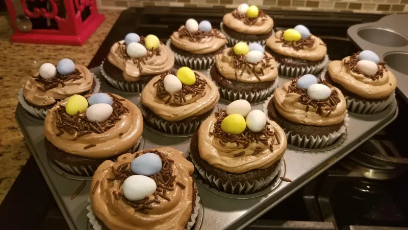 receta Cupcakes Spring Celebration de Carlee