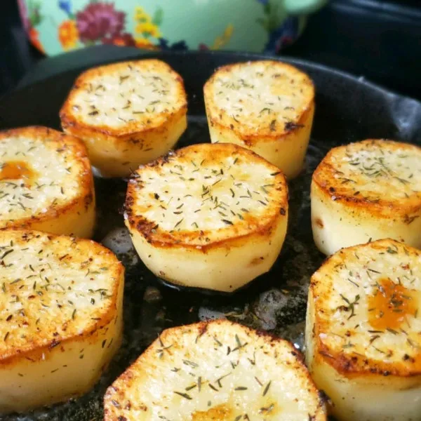 recepta Fondant Potatoes