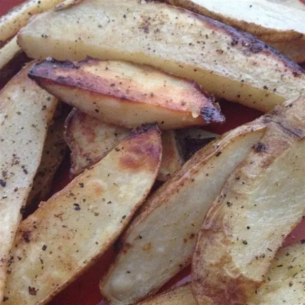 receta Chips de pommes de terre au four II
