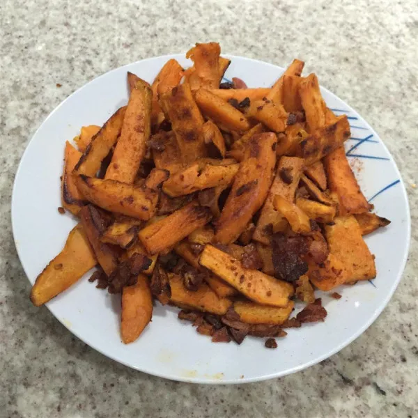 recetas Patatas Fritas Con Sabor A Tocino