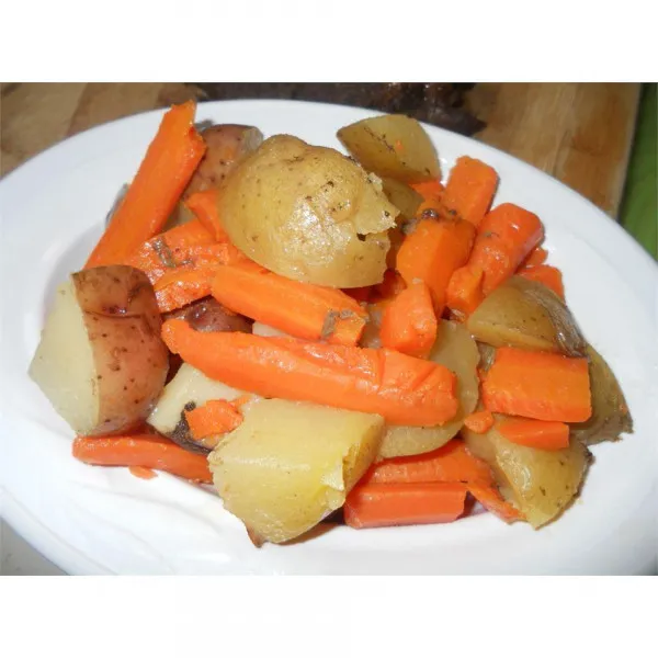 recette Pommes de terre et carottes