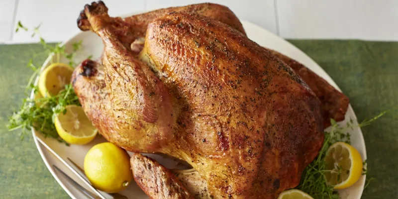 receta Pavo Asado Con Sidra De Manzana De Lauren