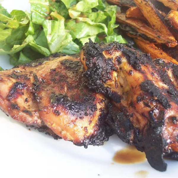 receta Grillé Poitrines de poulet des Caraïbes