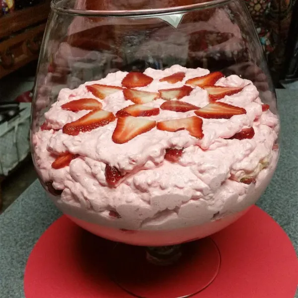 receta Strawberry Fluff