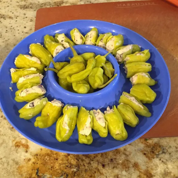 recetas Pepperoncini Rellenos