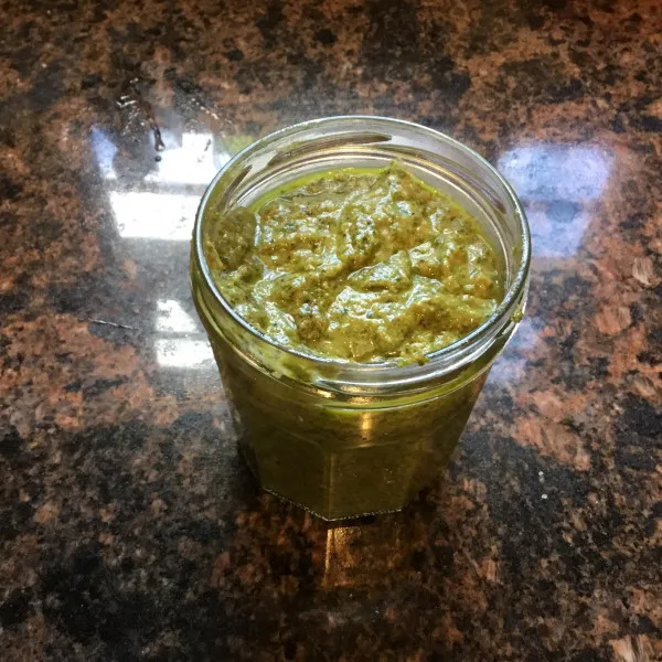 receta Pesto au basilic et aux noix