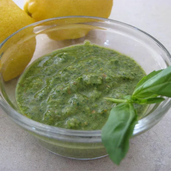 recetas Pesto De Espinacas Y Albahaca