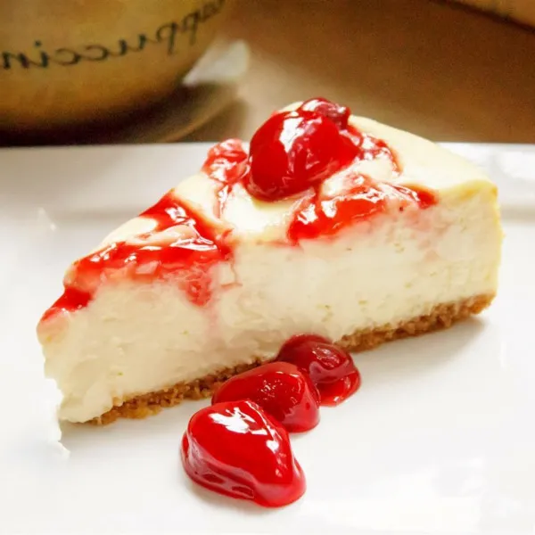 recetas PHILADELPHIA New York-Style Strawberry Swirl Cheesecake