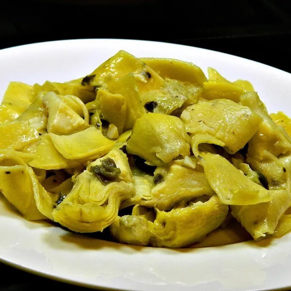 receta Artichaut Piccata