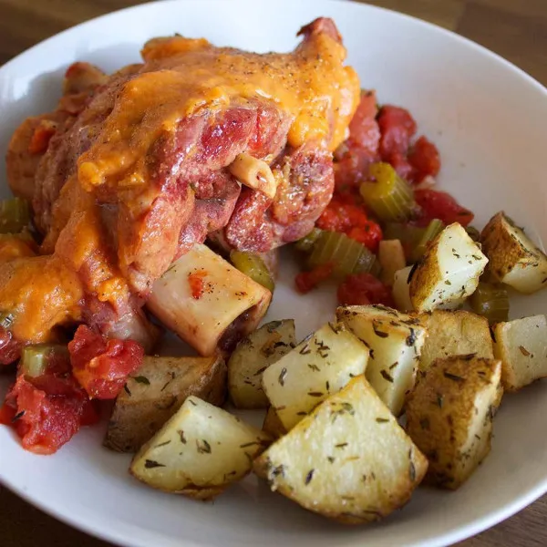 receta Piernas De Cerdo Criollo Con Salsa De Camote